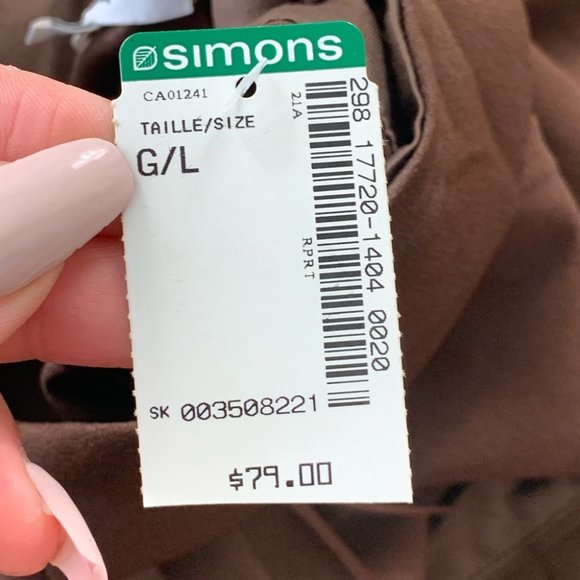 Simons Edit By Nine Irresistible Cutout Brown Bodycon Dress - Picture 8 of 11